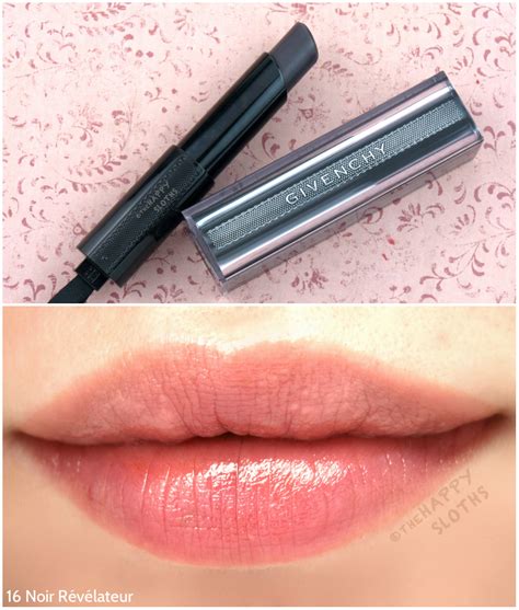 givenchy nude ravageur and noir revelateur|Givenchy Rouge Interdit Vinyl Color Enhancing Lipstick: Review .